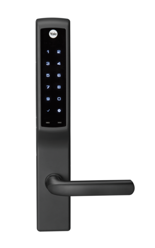 Black Anvers Touchscreen Yale Lock | Andersen Windows